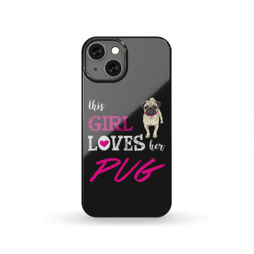 Awesome Love Pugs Phone Case