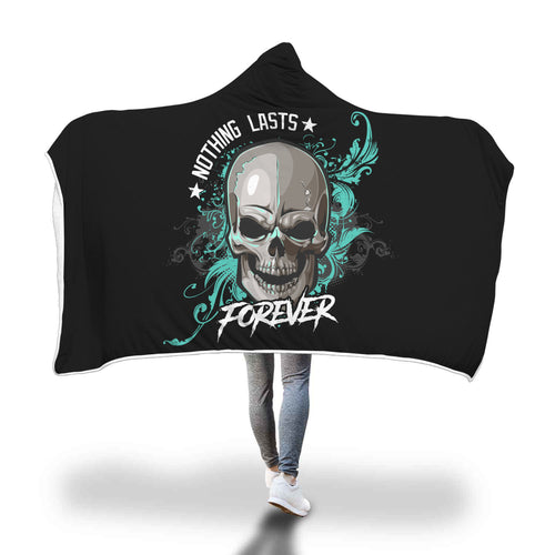 Awesome Skull Hooded Blanket