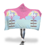 Awesome Unicorn Hooded Blanket