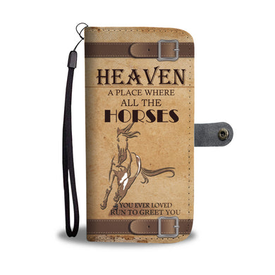 Awesome Horse Heaven Phone Wallet Case - Available for All Devices