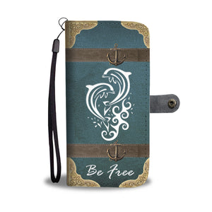 Awesome Dolphin Phone Wallet Case - Available for All Devices