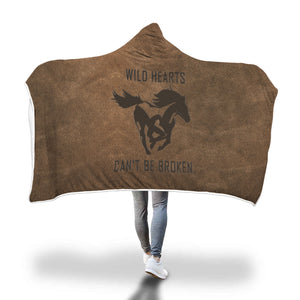 Awesome Horse Hooded Blanket