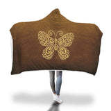 Awesome Butterfly Hooded Blanket