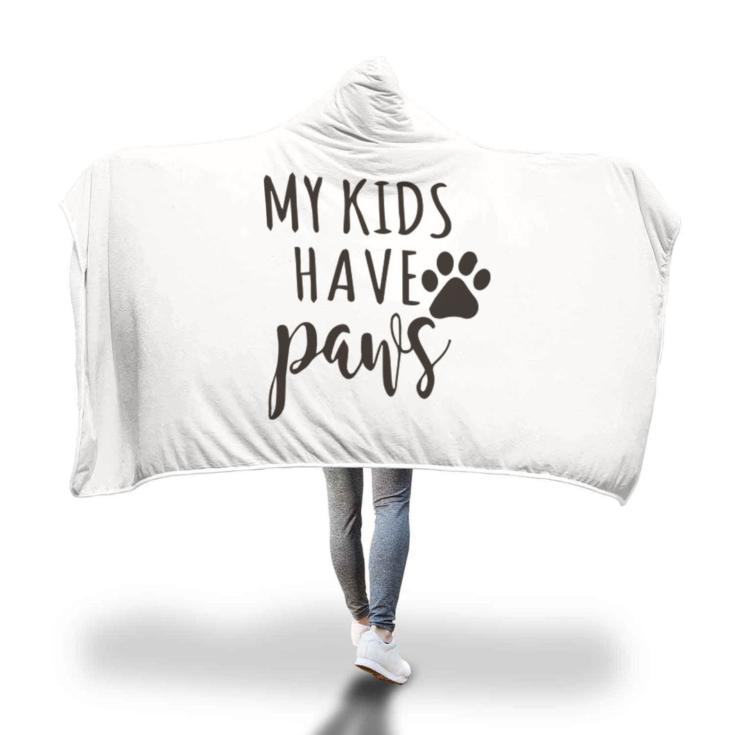 Awesome My kids Hooded Blanket