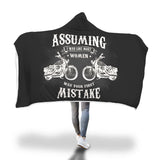 Awesome Motorcycle Hooded Blanket